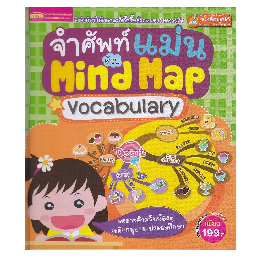 B2S หนังสือ จำศัพท์แม่นด้วยMind Map Vocab