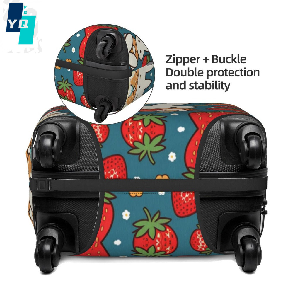 In Stock Cartoon MIFFY หนากระเป๋าเดินทาง 18/24/28/32 นิ้วยืดหยุ่นสูงกระเป๋าเดินทาง Spandex ฝาครอบป้องกัน MF100 - รูปที่ 5