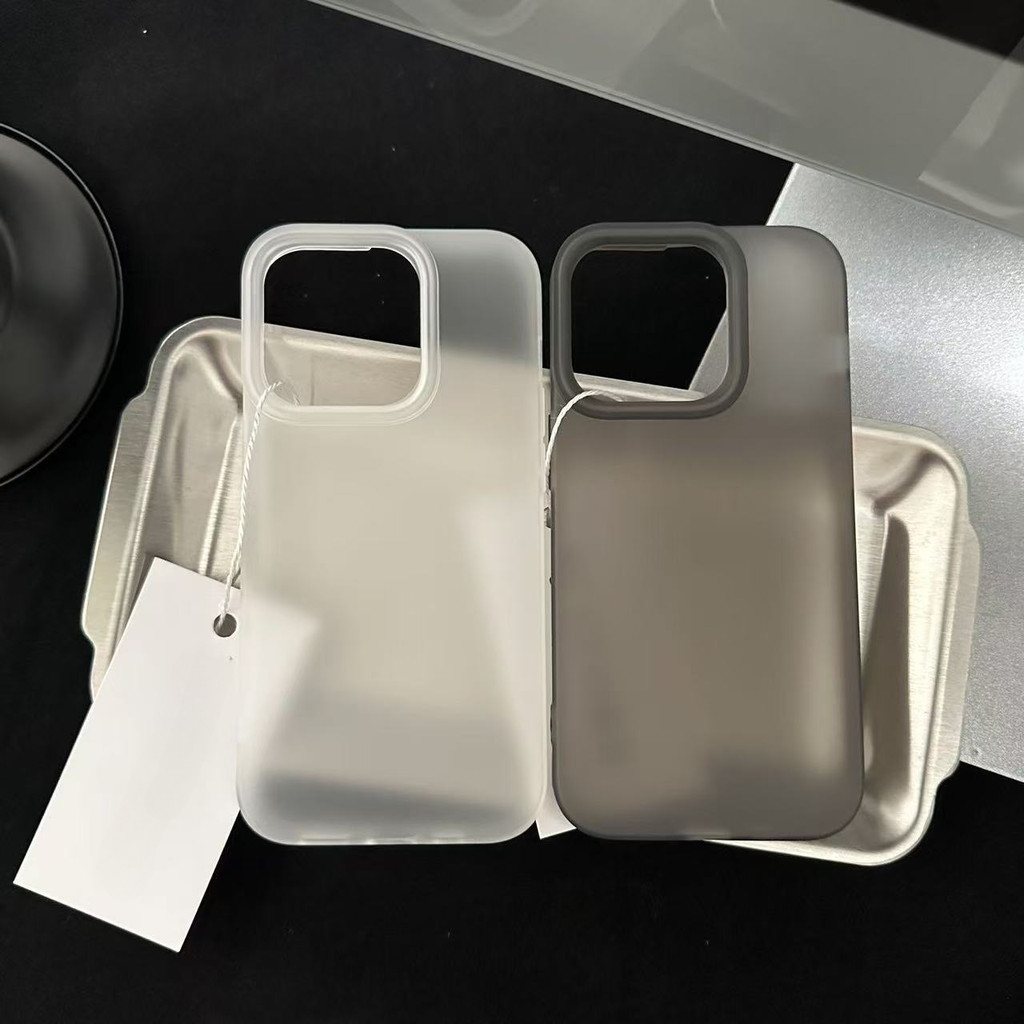 เคส ไอโฟน11 For iPhone 13 14 15 12 ProMax 7 8Plusเคสขุ่น XSMax XR เคสโทรศัพท์มือถืออะคริลิคใส กันกระแทก ส่งจากไทยสินค้า ราคา ถูกที่สุด ดีลบีเคเค แกลเลอรีภาพที่ 4