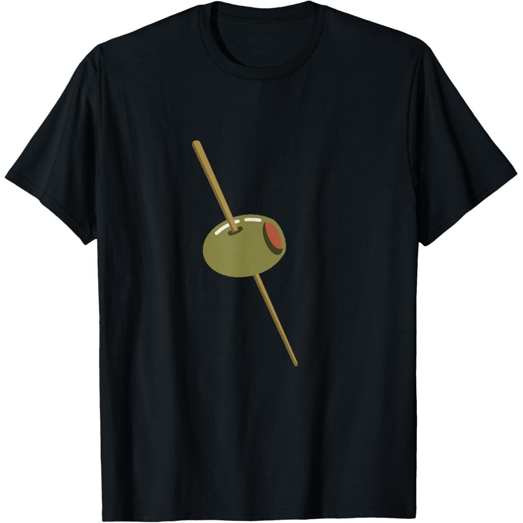 Martini Olive Classy Favorite Drink Dry Dirty T-Shirt