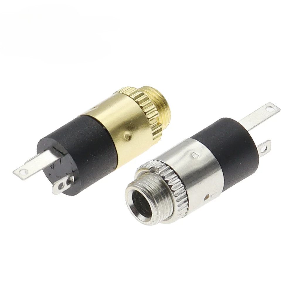 10pcs PJ392 3.5 มม.สเตอริโอหญิง Sockect แจ็คสกรู 3.5 เครื่องขยายเสียงหูฟัง PJ-392