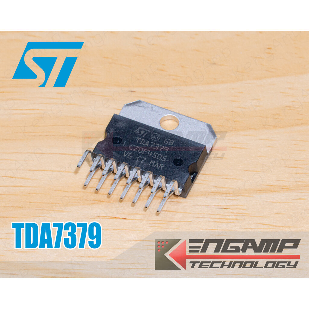 (1ตัว) [IC] TDA7379 ST 4x13 หรือ 2x38W Audio Power Amp