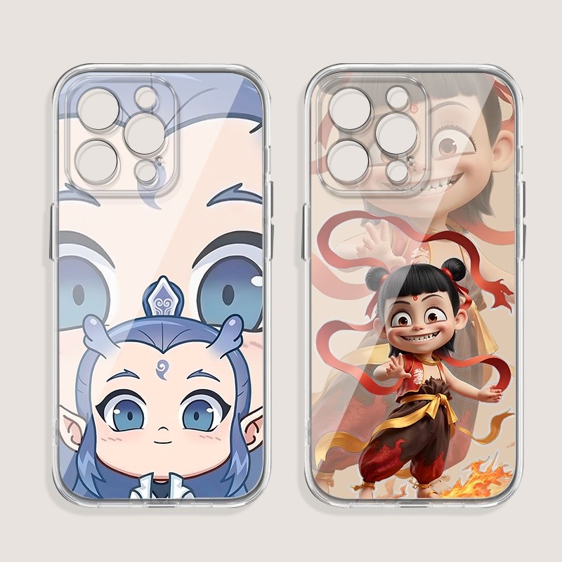 Nezha Ao Bingโปร่งใสเคสโทรศัพท์สําหรับOPPO RENO 13 12 11 10 8 7 6 PRO 5G 6Z 7Z 8Z 8T 11F 12F 13F REN