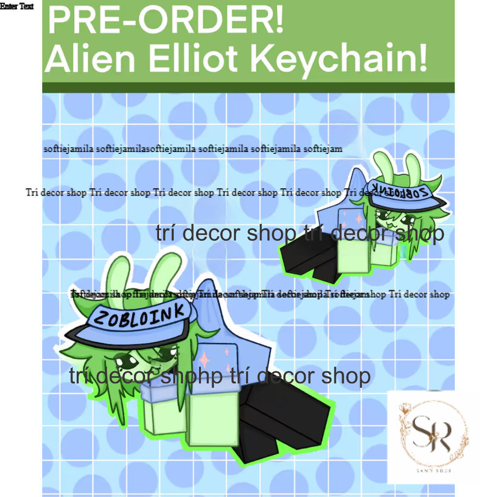 พวงกุญแจเอเลี่ยน Elliot Forsaken