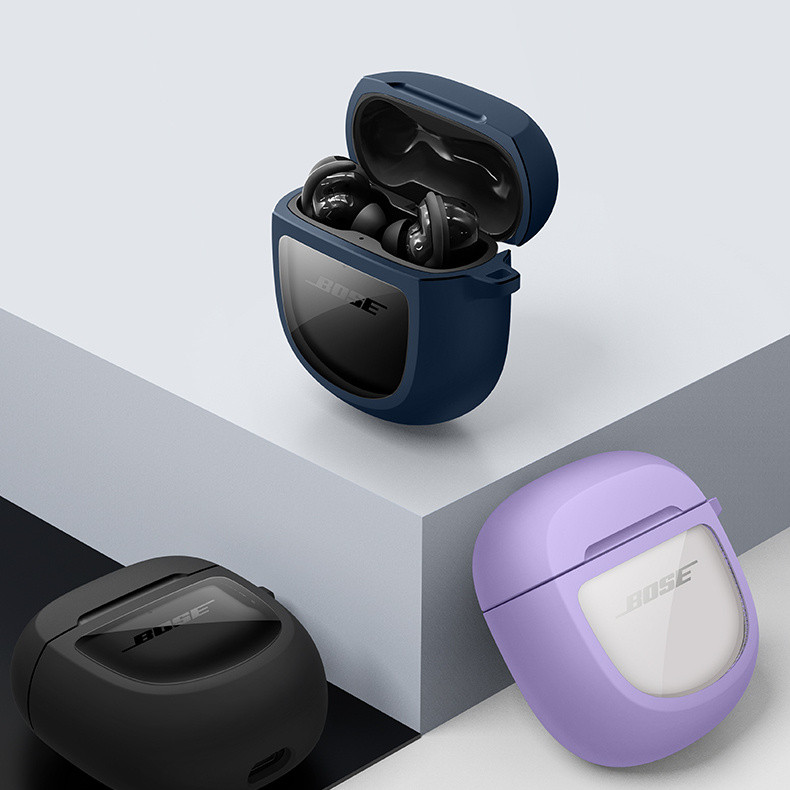 เหมาะสําหรับBose QuietComfort Ultra Earbuds耳机保护套Bose Ultra Open Earbuds保护壳 防drop 软壳