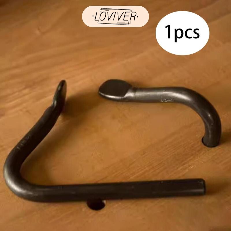 LOVIVER Workbench Holdfast Clamp Workbench Metal Woodworking Bench Holddown Clamp