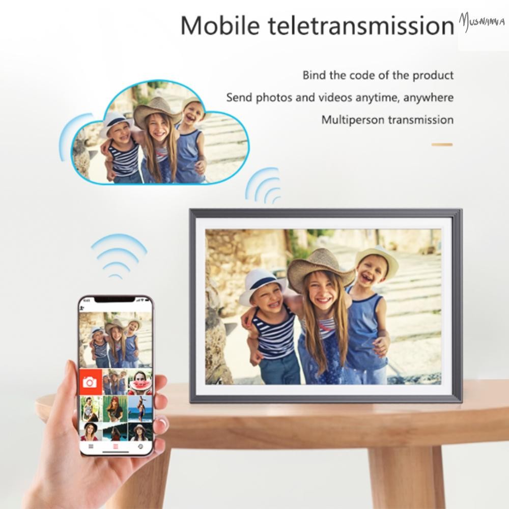 10.1 นิ้ว WiFi กรอบรูปดิจิตอล 32GB Storage สมาร์ทกรอบรูปดิจิตอล 1280*800 IPS Touch กรอบรูปดิจิตอล Muswn-1 ราคา ถูกที่สุด ดีลบีเคเค แกลเลอรีภาพที่ 6