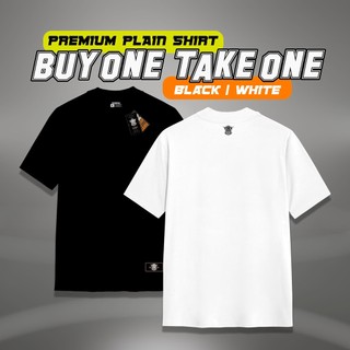 THE HOOP APPAREL PREMIUM PLAIN BUY 1 TAKE 1 MIXED COLOR GRAPHIC COTTON TSHIRT FOR MEN AND WOMEN