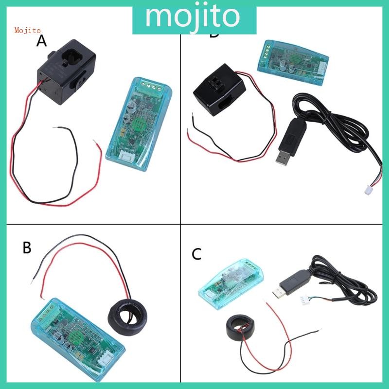 Mojito PZEM-004T โมดูลการสื่อสารพร้อมซอฟต์แวร์ PC Mutual Inductor