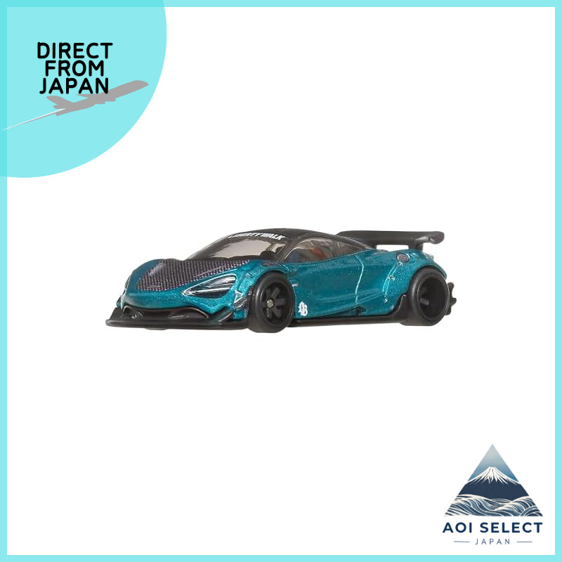 Hot Wheels Car Culture Silhouette Liberty Walk McLaren 720S Vehicle Toy Miniature Car for Ages 3 and