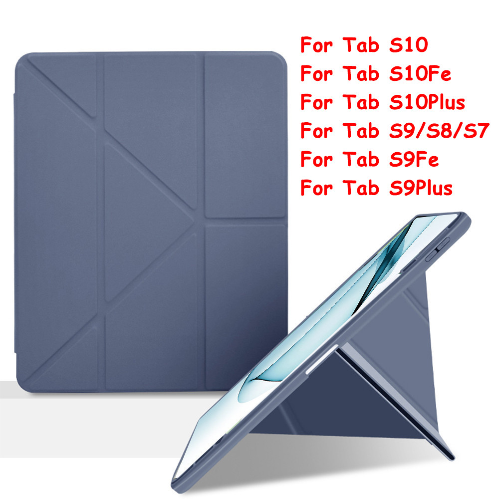[ใส่ปากกาได้❗️]เคส สำหรับ SAMSUNG Galaxy Tab S10Plus / S10+ / S10Fe S10 รุ่นใหม่ S9Fe S7Fe S9 S8 S7 S9Plus S7Plus 020