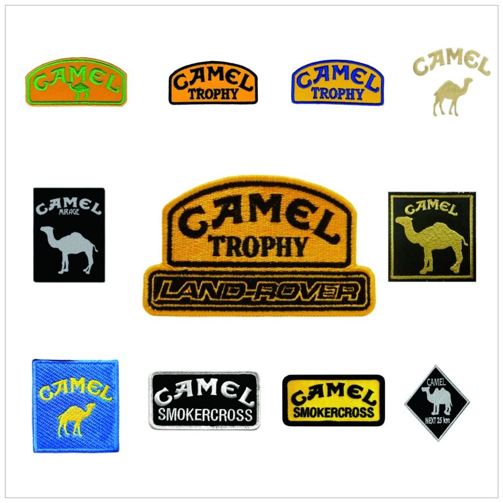 BCPatch Camel-อุปกรณ์แพทช์เย็บปักถักร้อยโลโก้เย็บปักถักร้อยสัญลักษณ์
