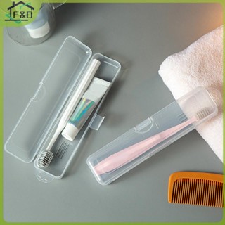 F&O กล่องแปรงสีฟัน Transparent Organizer Case Travel ที่ใส่แ…