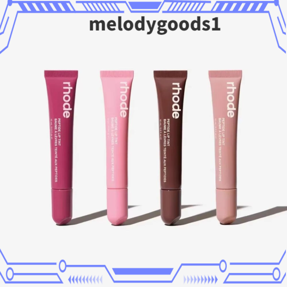MELODYGOODS ลิปสติก, Rhode Hydrating Lip Gloss, Shiny Liquid Moisturizing Lip Makeup