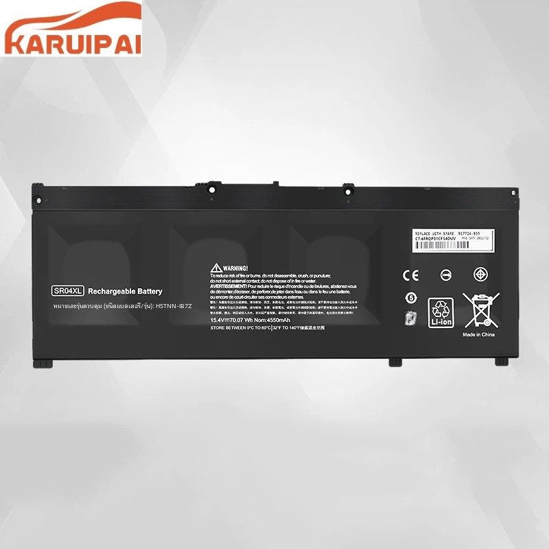 ✿แบตเตอรี่แล็ปท็อป Sr04xl สำหรับ HP Omen 15-ce 15-CB 15-ce015dx 15-cb014ur tpn-c133 9เพลิดเพลินไปกับ