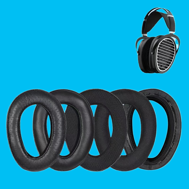 แผ่นรองหูฟังหนังแท้สําหรับ HIFIMAN ANANDA Edition XS Arya/BT/Nano,Susvara HE1000SE/HE1000V2 หูฟังแถบคาดศีรษะ