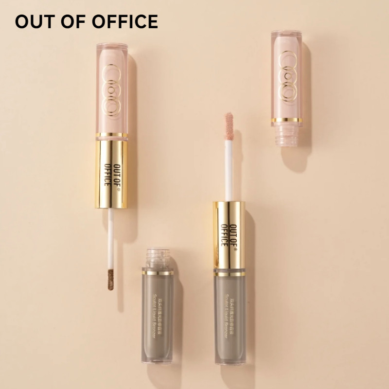 OUTOFOFFICE คอนทัวร์ริ่งลิควิด คอนทัวร์ของเหลวสองปลาย OOO คอนทัวร์เงาจมูก เพิ่มความสดใสและคอนทัวร์