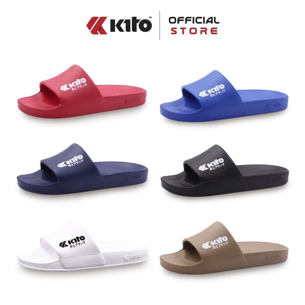 (รองเท้าแตะเด็ก) Kito รองเท้าแตะกีโต้ รุ่น AH98 Size เด็ก 32-35 พื้นนุ่ม ของแท้ 100%