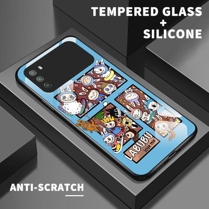 เหมาะสำหรับ POCO M3 C3 C31 M2 Pro ป้องกันกรณีโทรศัพท์เลนส์เคส Cute BOOKS