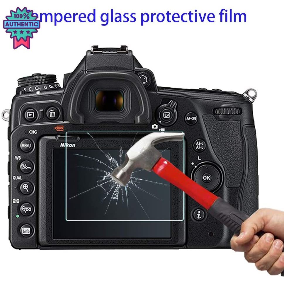 กระจกกันรอย Nikon รุ่น D3100 D3200 D3300 D3400 D3500 กระจก กระจกนิรภัย ฟิล์มกันรอย ฟิล์มกระจก กล้อง 