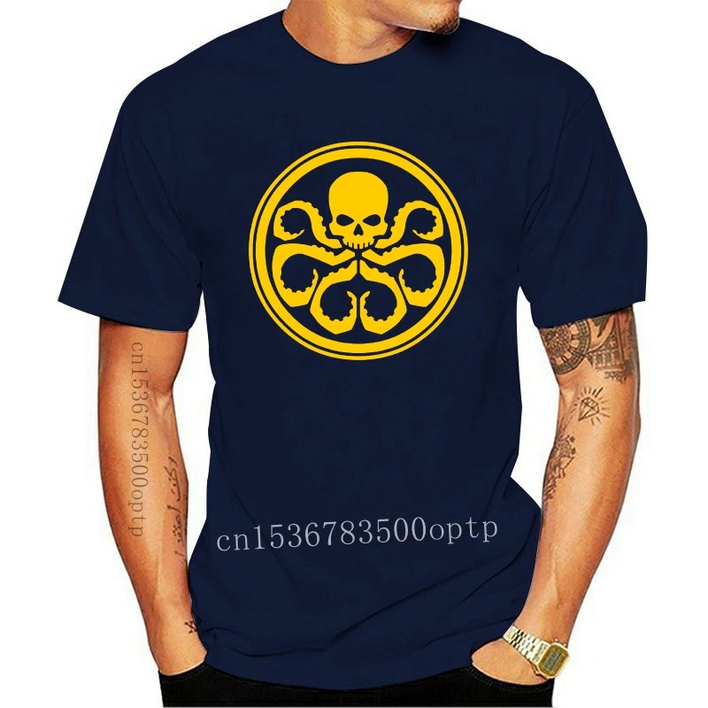 New Hydra Logo Nick Agent Shield Fury Comic Movie T Shirt 2024 จาก Us Print Tee Shirt