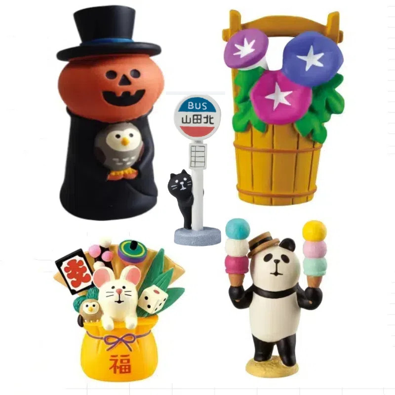 Melody-ZAKKA DECOLE Panda Ice Cream Morning Glory Bucket Pumpkin Man Hug Owl