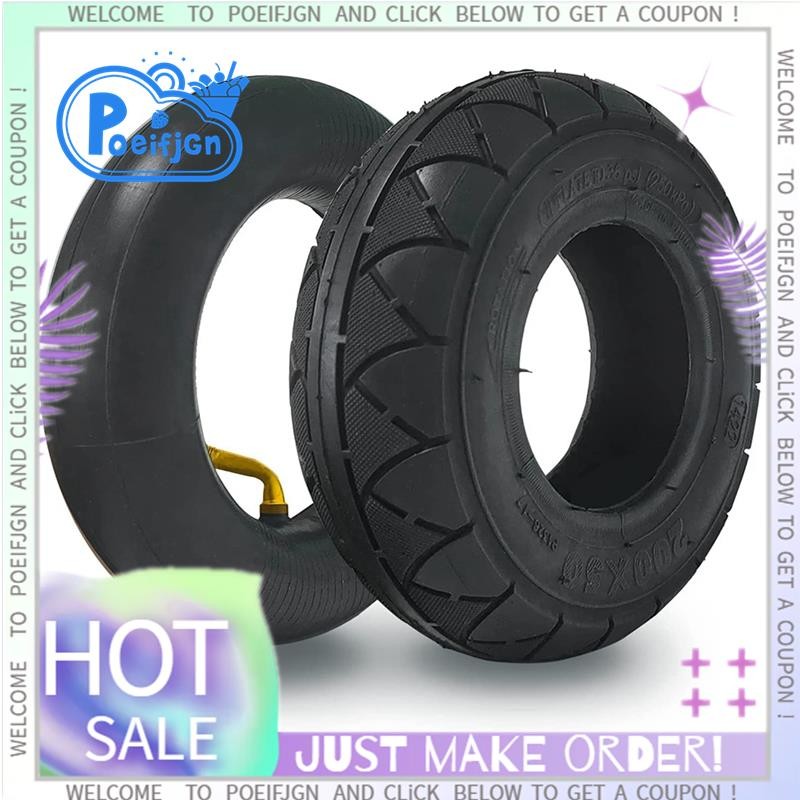 200X50 Tyre & Inner Tube Set for Razor E100,E150,E200,Power Core E100,PowerRider 360,Crazy Cart,EPun