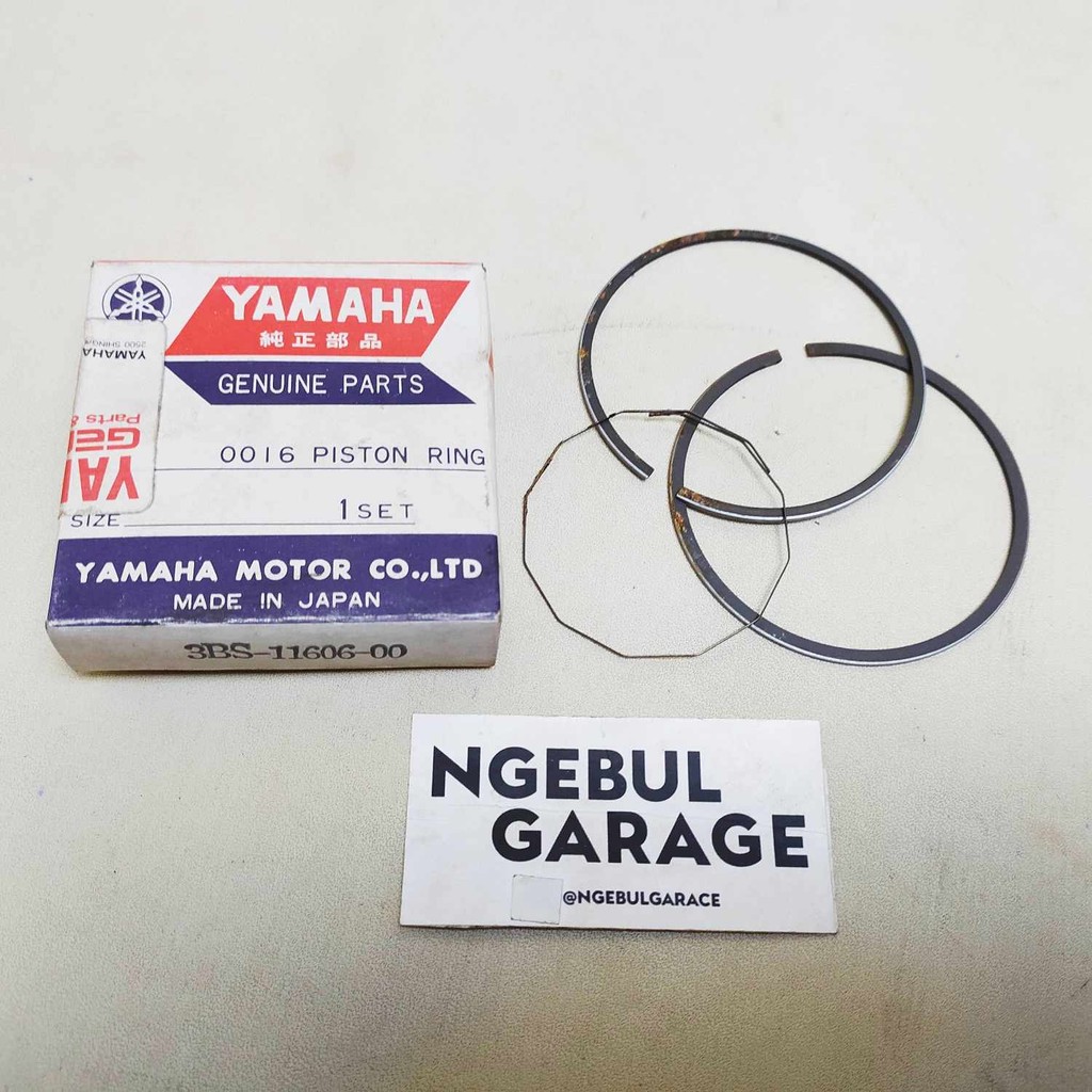 แหวนลูกสูบ RXZ RZR 135 OS75 YAMAHA ORI 3BS 11606 00 JAPAN