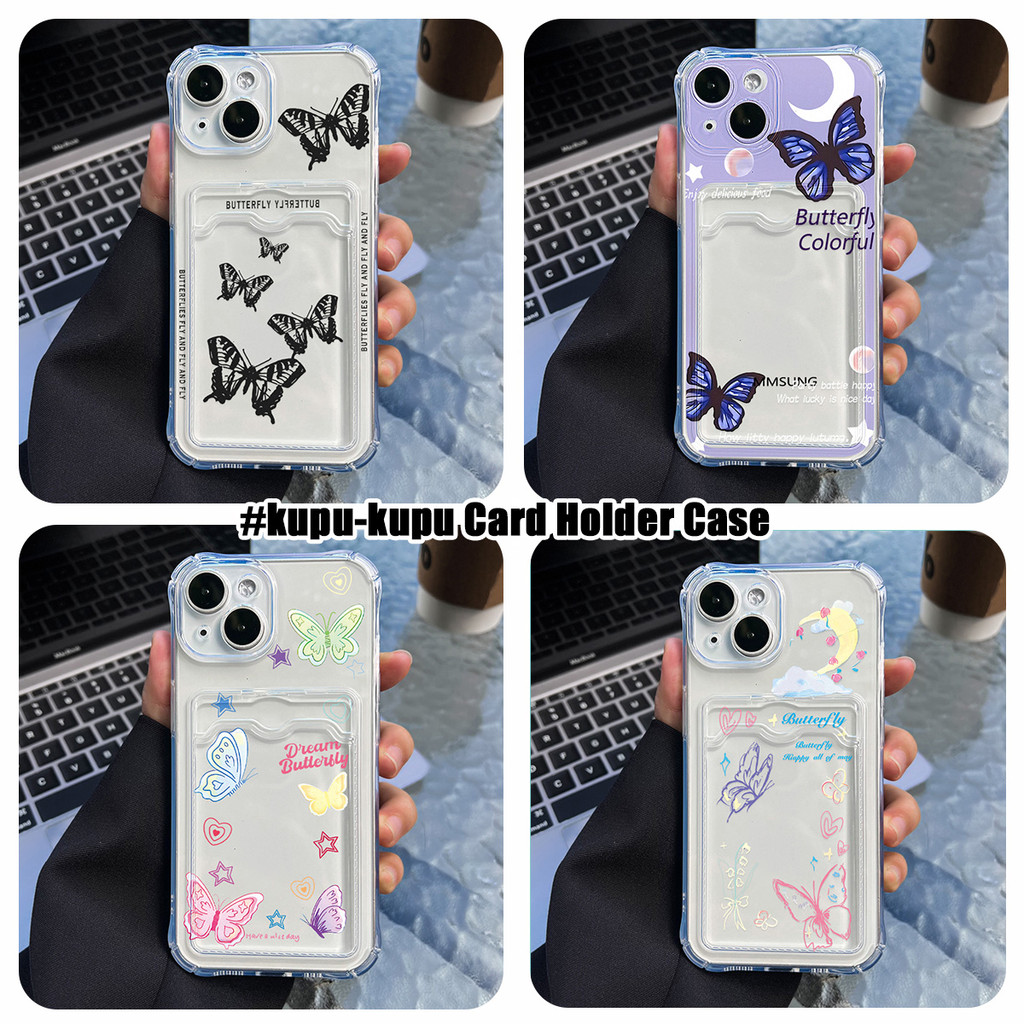 COD Case for เคส Xiaomi Redmi 10A Note 11 12 13 9 9C 8 Poco X5 X3 M5 Pro Lite 5G กล่องใส่บัตรการ์ดผู้ถือ เคสซิลิโคนใ