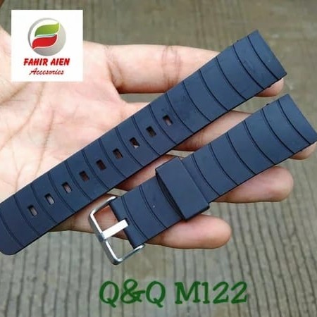 QQ Q&Q M122 WATCH STRAP RUBBER WATCH STRAP M 122