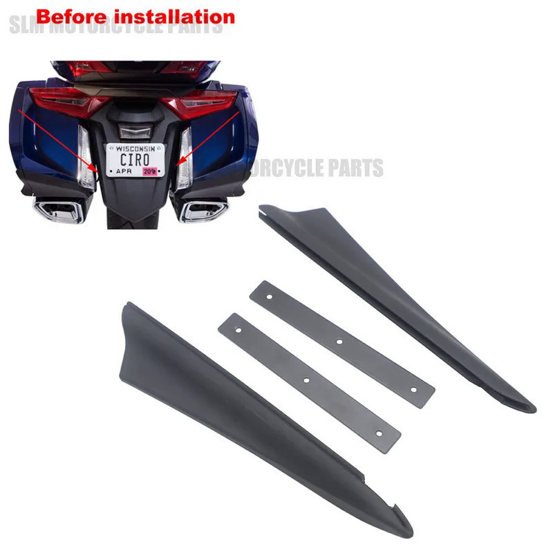 SL For HONDA 2018 GL1800 Goldwing 2018 2019 2020 Rear Mudguard Fender Extender Extension