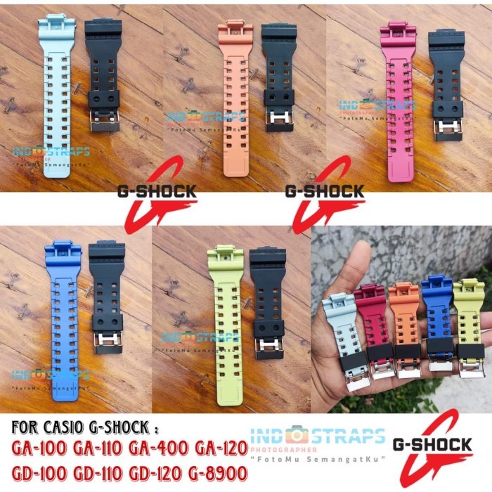 CASIO GSHOCK G-SHOCK GA100 GA110 GA120 GA400 GD100 G8900 WATCH STRAP