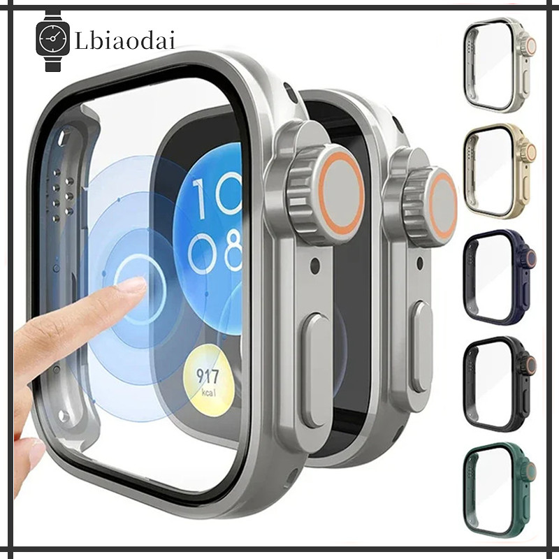 กระจกนิรภัย PC กรณี for Huawei Fit 4/4 Pro เมมเบรนบัฟเฟอร์ฟิล์มป้องกันหน้าจอฝาครอบนาฬิกาสมาร์ท Huawei Fit 3 อุปกรณ์เสริม
