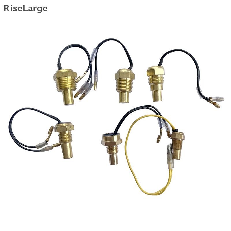 [RiseLarge] 1pc 12V/24V 10MM 12MM 14MM 16MM 17MM 21MM Universal Water Temperature Sensor เซ็นเซอร์อุณหภูมิรถยนต์เครื่องวัดอุณหภูมิน้ําใหม่