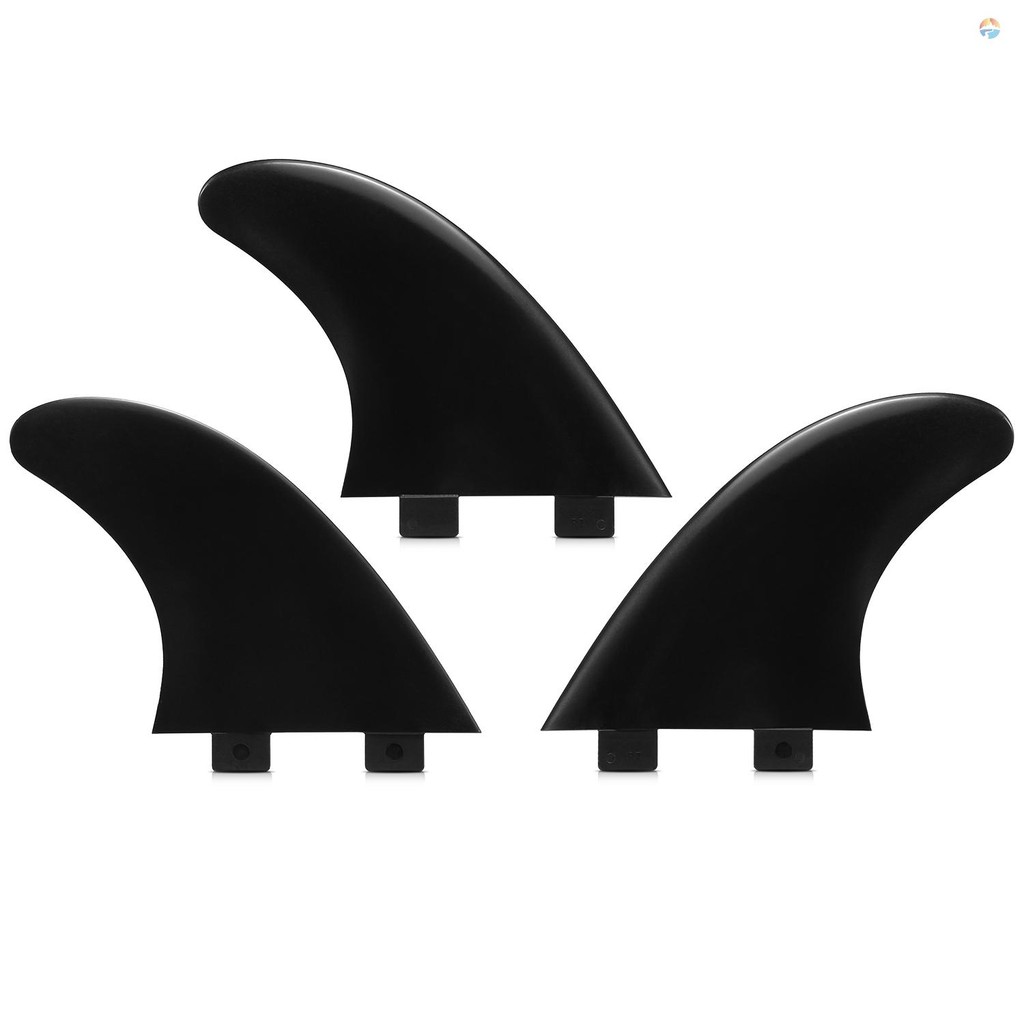 3pcs กระดานโต้คลื่น Fin Thrusters Fins ไฟเบอร์กลาสไนลอน Surf Fins GX / M5 / G1 / G3 / G5 / G7 - รูปที่ 2