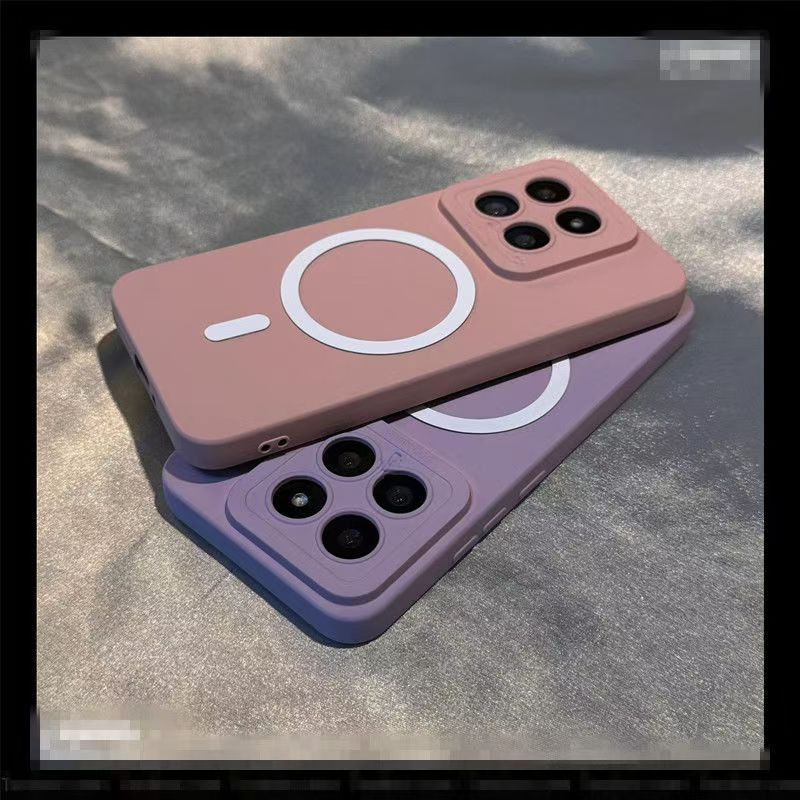 Magnetic Charging Transparent Anti-Crack เคส Xiaomi 13T 14T Mi 14 Mi13 Pro เคสโทรศัพท์ Mi13 Mi14 Ult