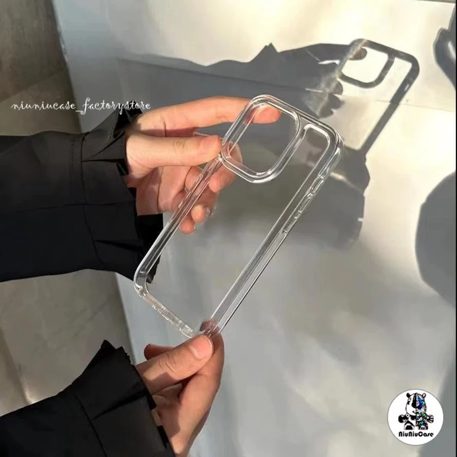 🔥ส่งจากไทย🔥ซองกันกระแทกแบบง่ายรองรับสำหรับ iPhone 15 11 12 13 14 16 Pro Max 7 8 Plus XR X XS 14 15 Plus SE เคส Case thumbnail 3