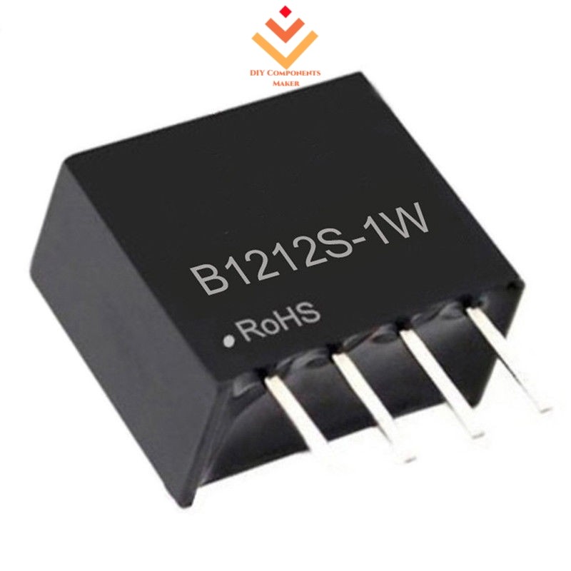 คุณภาพสูง B1212S-1W B1212S-1WR2 DC 12V ถึง 12V DC-DC Isolated Power Supply โมดูล Converter Pip ESUS
