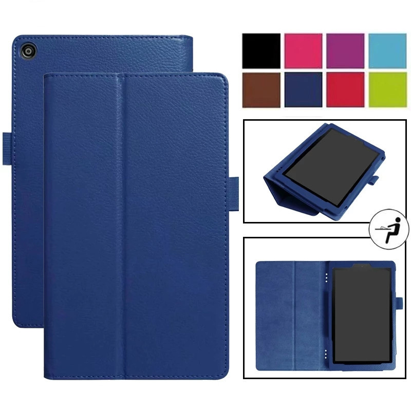 สําหรับ Samsung Galaxy Tab A6 SM-T280 8.0 SM-T290 T295 กรณี A7 Lite 8.7 นิ้ว SM-T220 SM-T225 แม่เหล็กพลิกป้องกันกรณี Slim น้ําหนักเบา PU หนัง