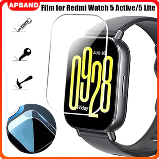 ฟิล์มกระจกนิรภัย for Redmi Watch 5 Active / Mi Watch 5 Lite อุปกรณ์ฟิล์มป้องกันหน้าจอ for Smartwatch Redmi Watch