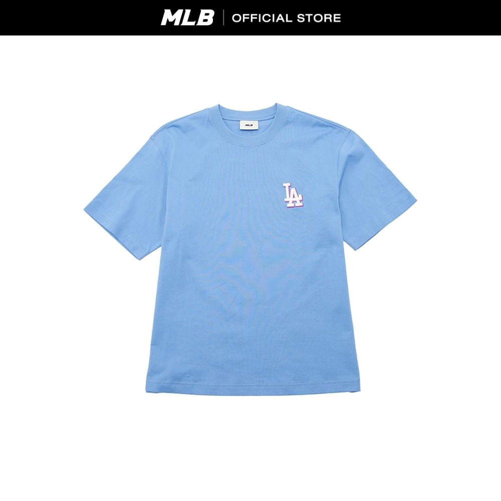 MLB เสื้อยืด Unisex Monotive รุ่น 3ATSM0443 07BLM สีฟ้า