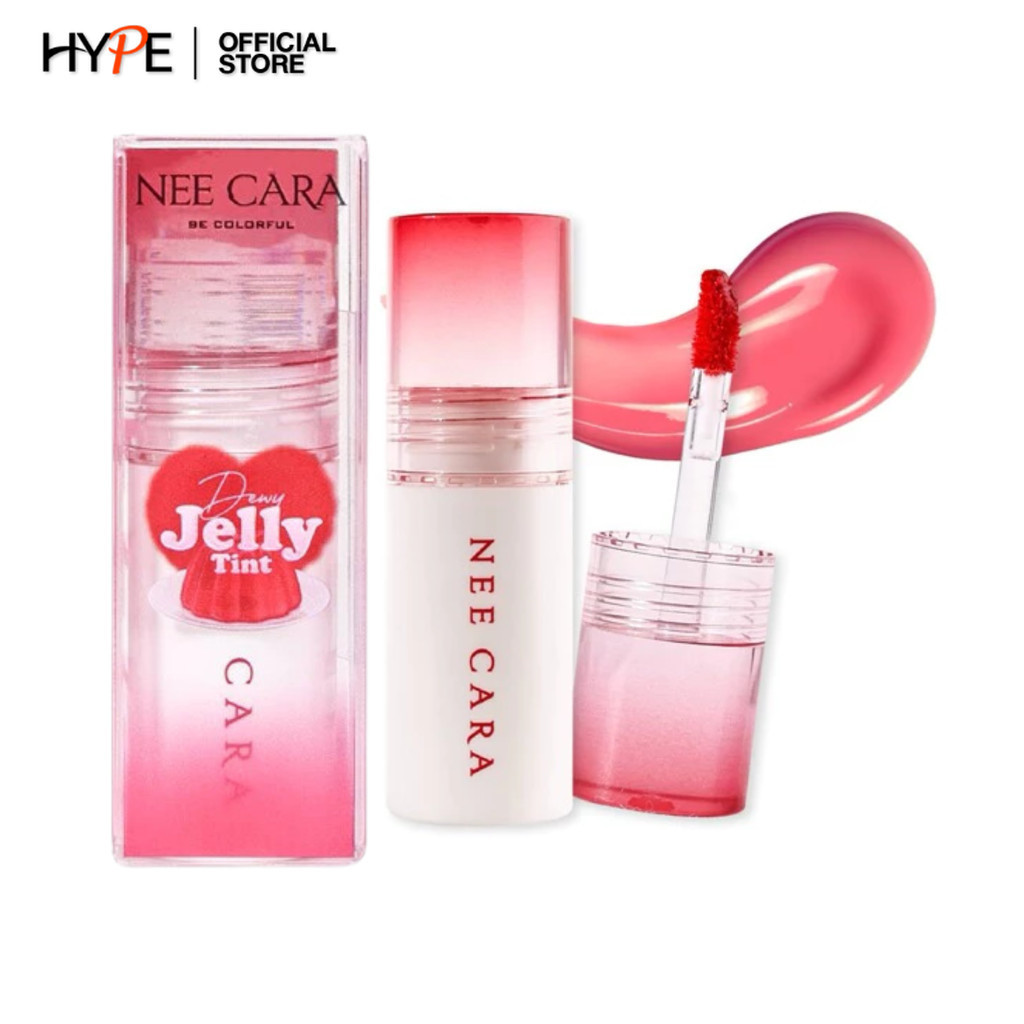 Nee Cara Dewy Jelly Tint ลิปทินท์ เนื้อเจลลี่ ริมฝีปากชุ่มชื่น (N347)