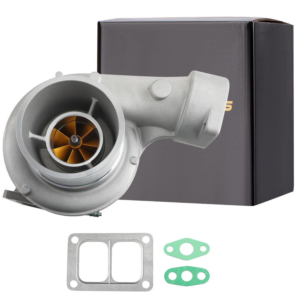 MaXpeedngrods Billet Turbo Turbocharger สําหรับ CAT Caterpillar 3406B 3406C C15 C16 T6 Twin-Scroll