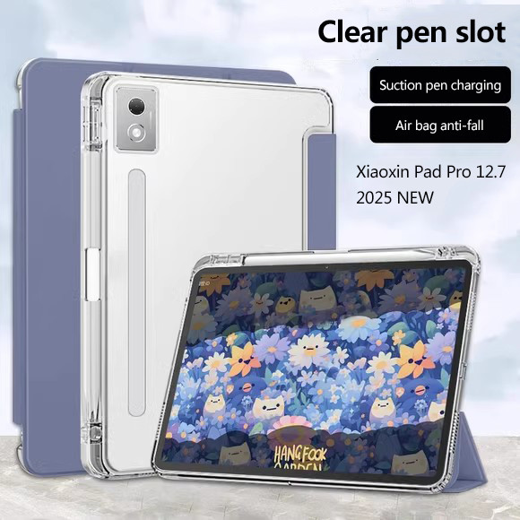Transprent TPU สําหรับ Lenovo Xiaoxin 12.7 นิ้ว 2025 Tb373fu Tb375fc Pro 12.7 2nd 2025 M11 K11 B11 P