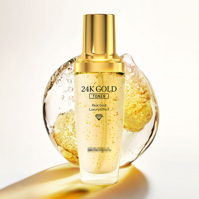 ใหม่ โปรโมชั่นพิเศษ!! โทนเนอร์ น้าตบ BIOAQUA 24K GOLD TONER ควบคุมความมัน บำรุงผิว ให้ความชุ่มชื้น หน้ากระจ่างใส 100ml