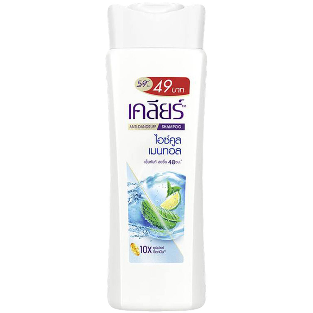 LeeMart แชมพู เคลียร์ Clear 120ML เคลีย ยาสระผม แชมพู สระผม แชมพู สูตร เคลียร์แชมพู สีฟ้า ขนาด 120 มล.