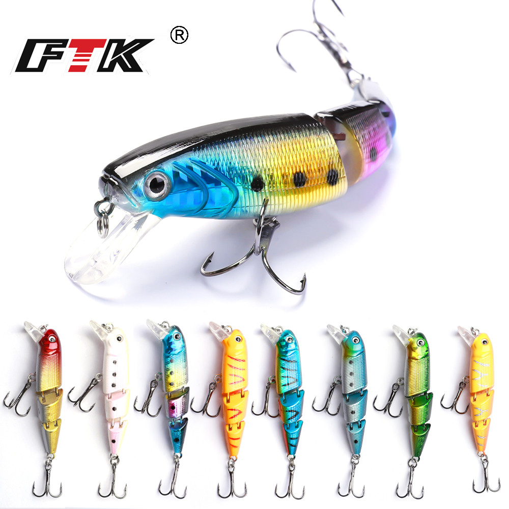 ตกปลาทะเล Minnow น้ําจืด Minnow Bionic เหยื่อเหยื่อปลอม Lure เหยื่อปลอม 6.5 ซม./8.7 ซม./11 ซม.