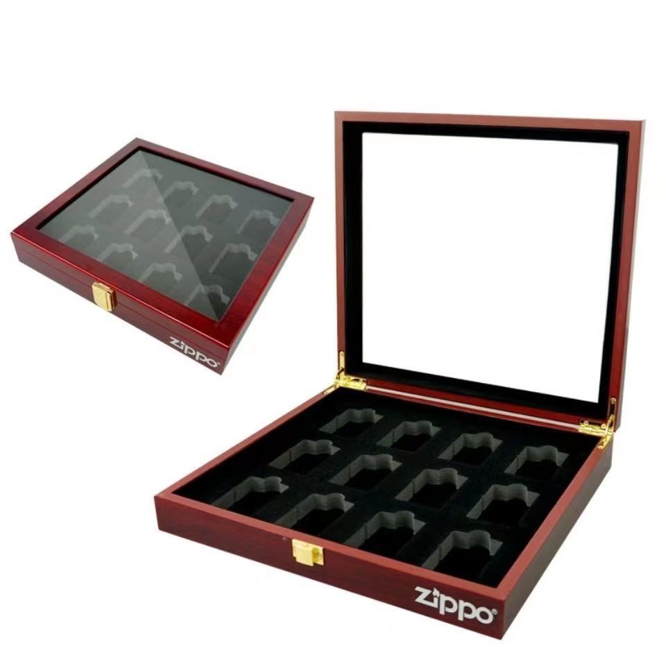 ไฟแช็ก ซิปโป้ คอลเลกชันกล่องบรรจุ 1/6/8/10/12/18-นิดหน่อย ไฟแช็กกล่องเก็บไม้ไฟแช็กกล่อง - รูปที่ 2