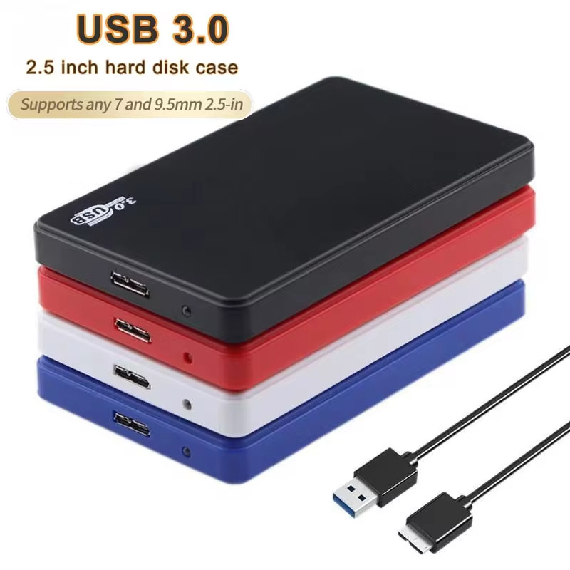 กล่องใส่ SSD HDD ภายนอก SATA USB 3.0 ถึง 2.5 นิ้ว 5Gbps สําหรับสมาร์ทโฟนแล็ปท็อปพีซี