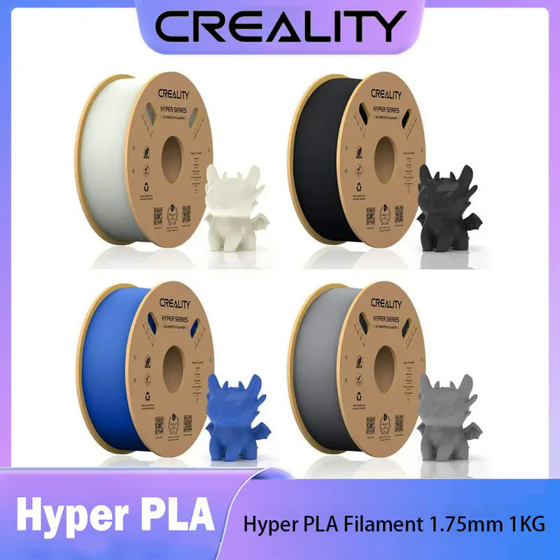 CREALITY High Speed PLA Filament 1.75mm 1KG Hyper Series PLA Consumables 3D PLA Filament for Crealit